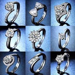 Shiny Adjustable Zircon Rings, 375 Units, New Condition, Est. Original Retail $19,200