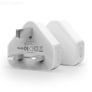 Safety Certified Wall Chargers  for Smartphones and Tablets for US and International Outlets- 5V 1A and 5V 2A